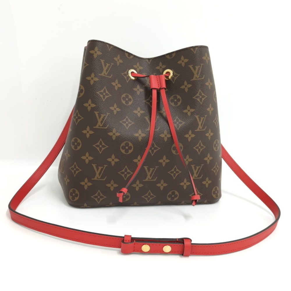 Louis Vuitton NeoNoe Monogram Coquelicot Shoulder Bag